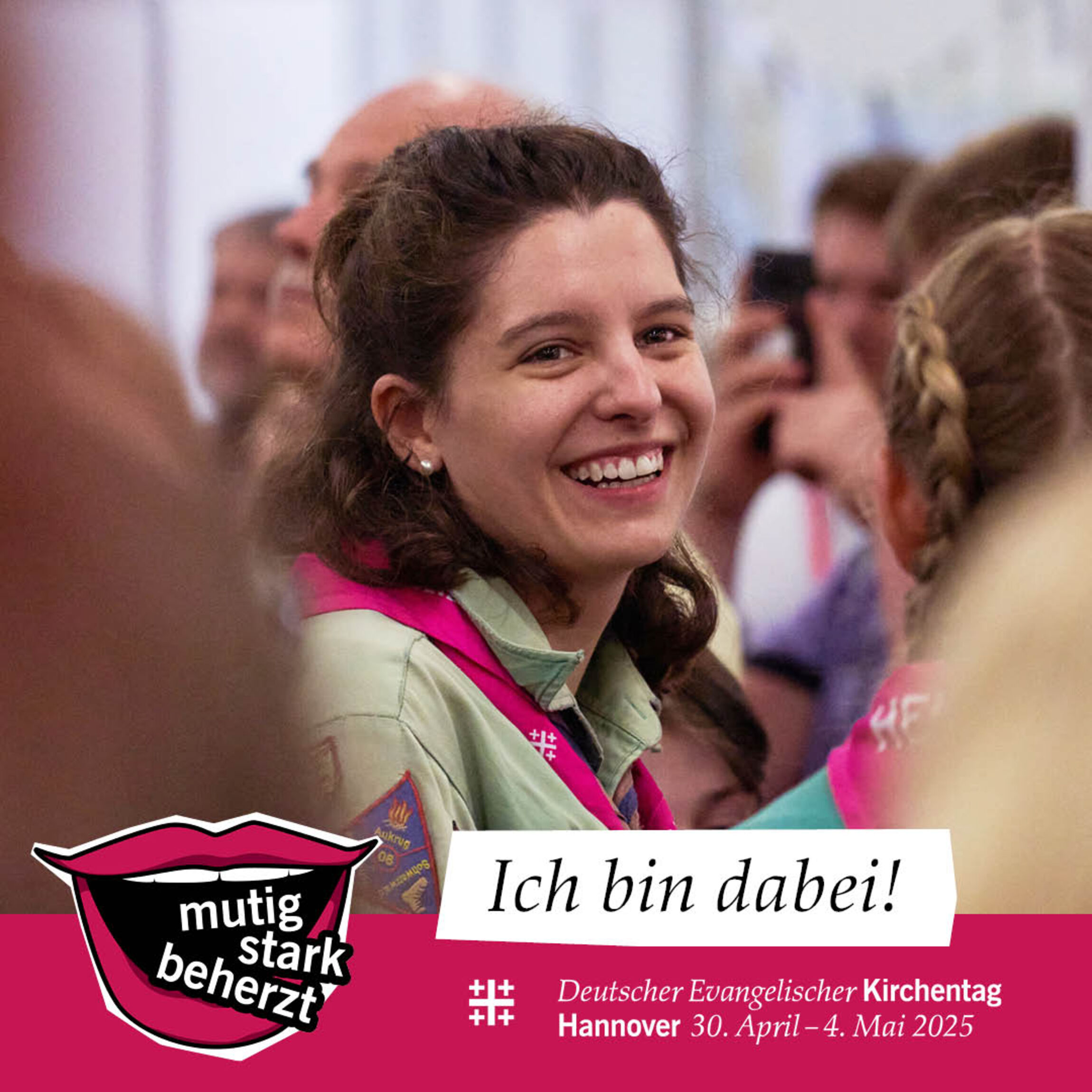 Kirchentag - Ich bin dabei