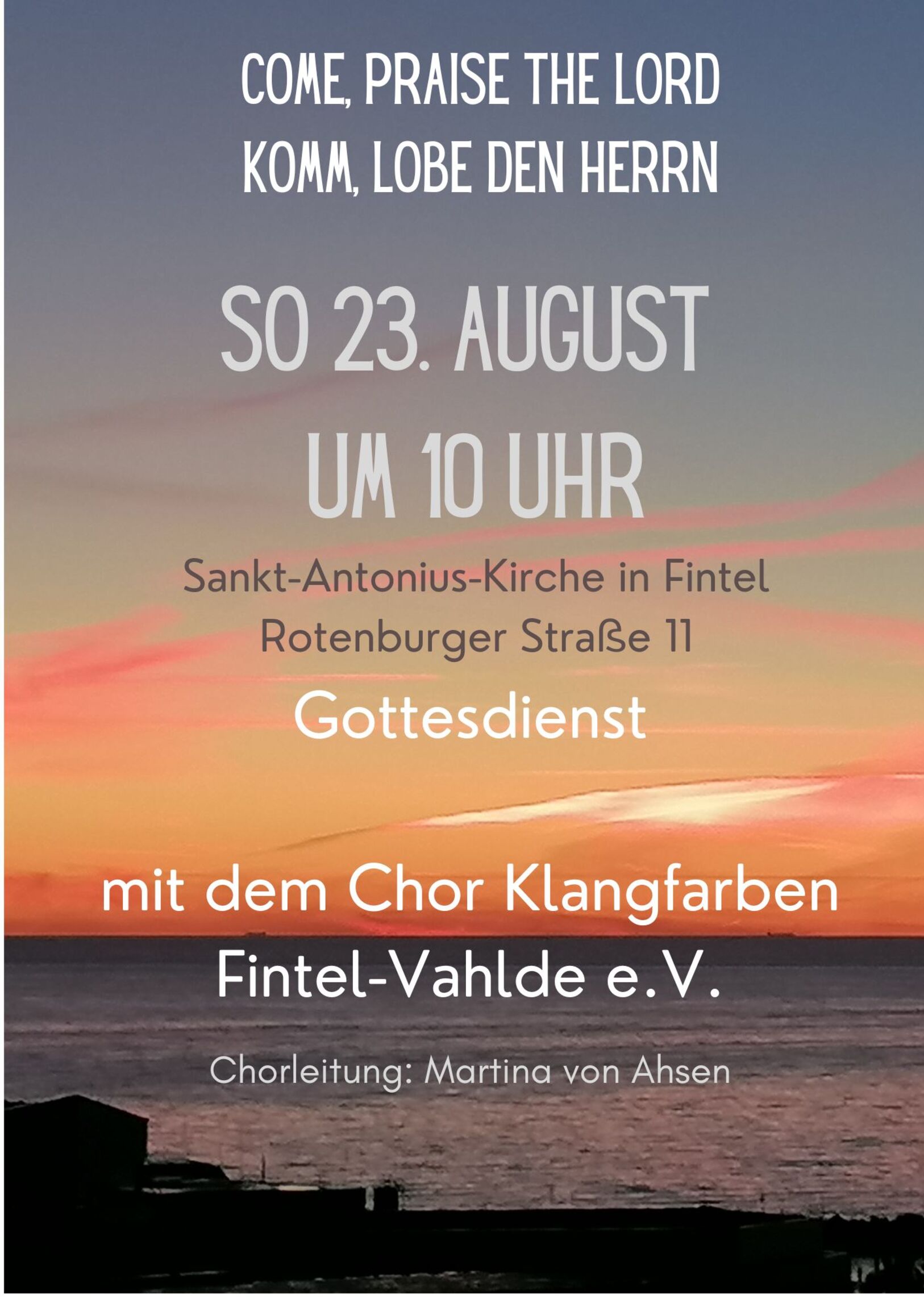 GD mit Chor Klangfarben