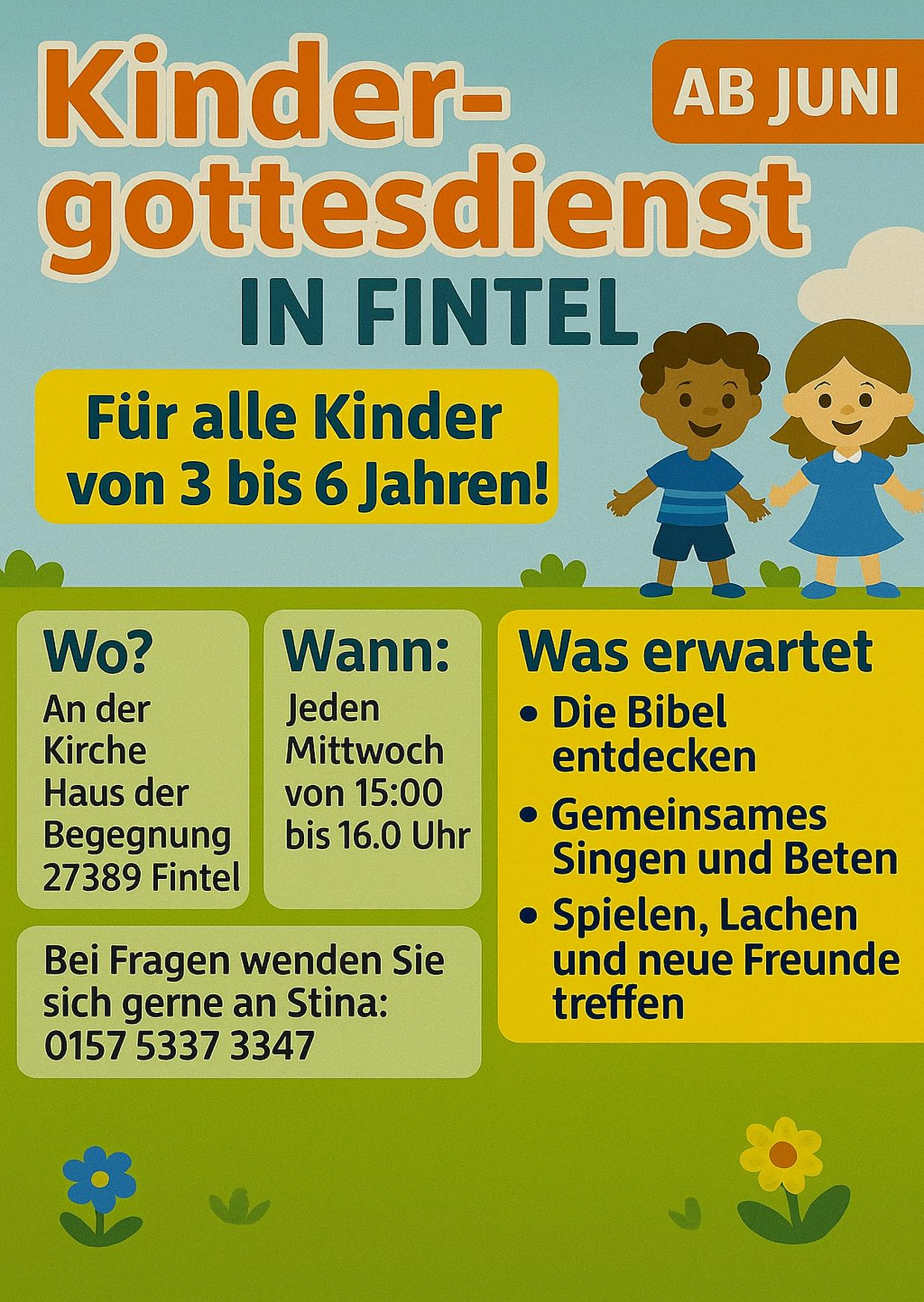 Kindergottesdienst Fintel