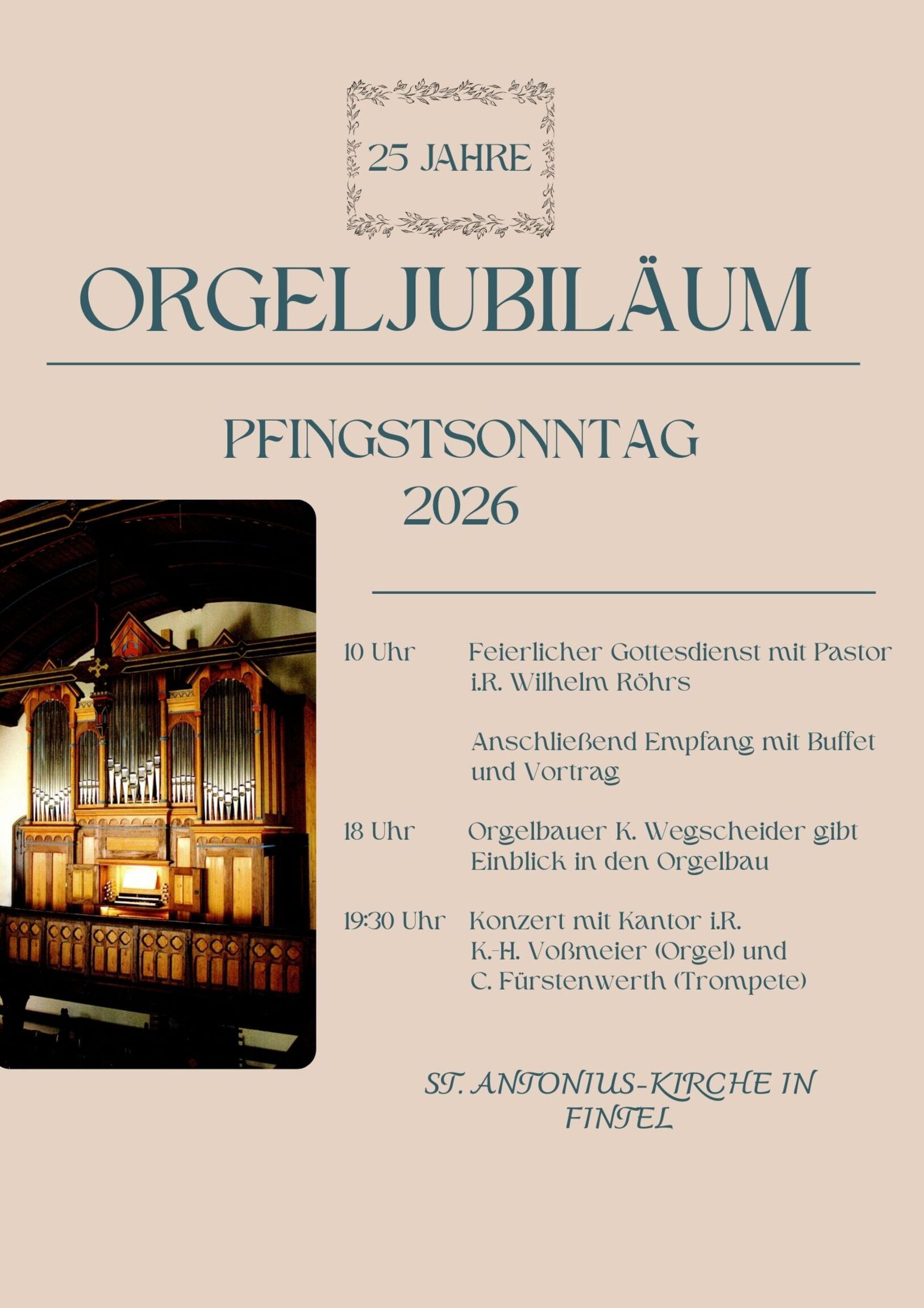 Orgeljubiläum