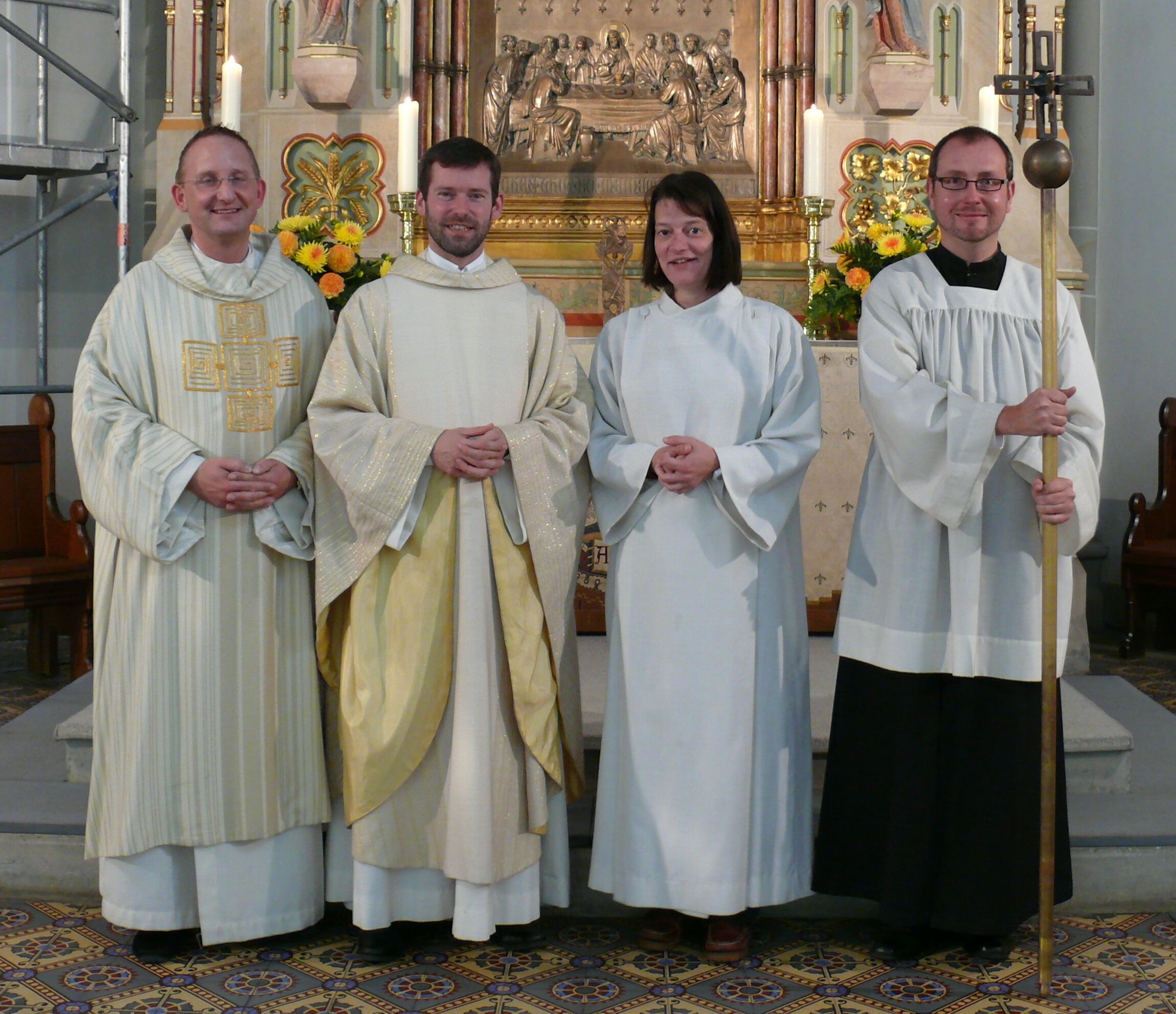 Beteiligte am Gottesdienst