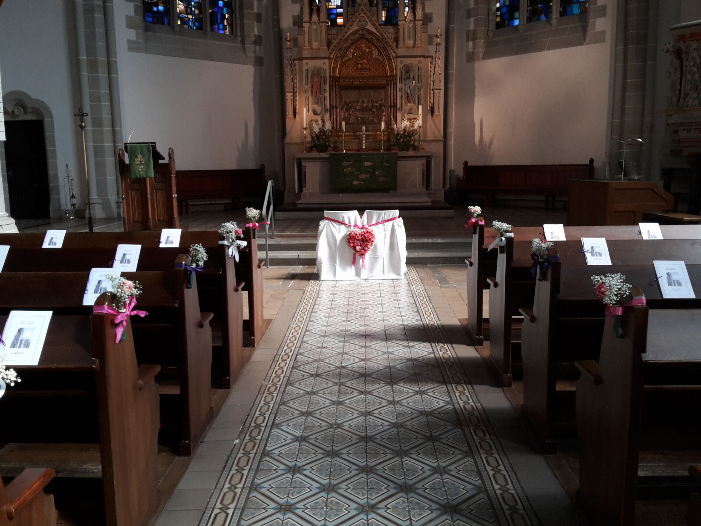 Hochzeit in der Gartenkirche