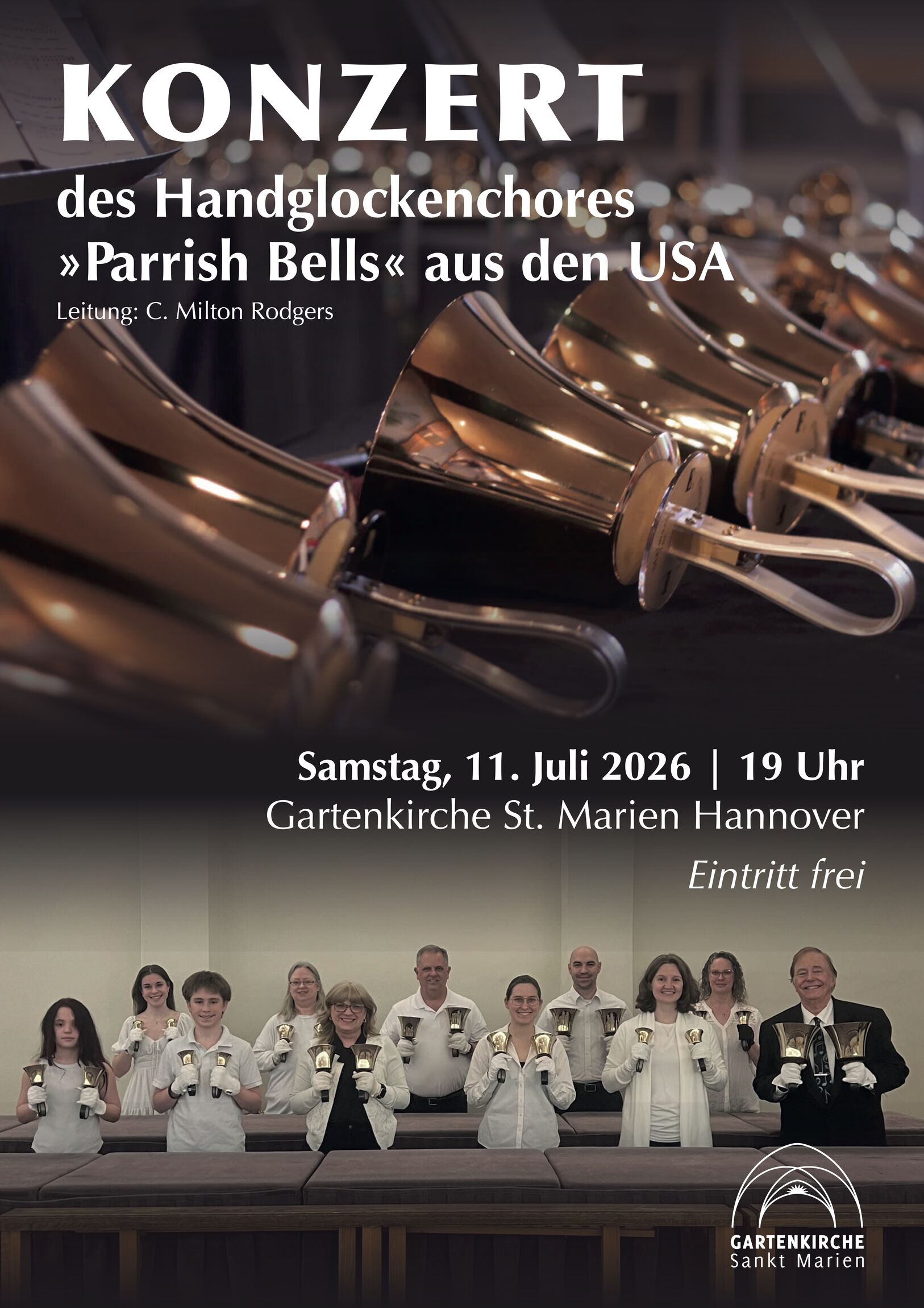 Plakat Konzert Handglockenchor USA 2026