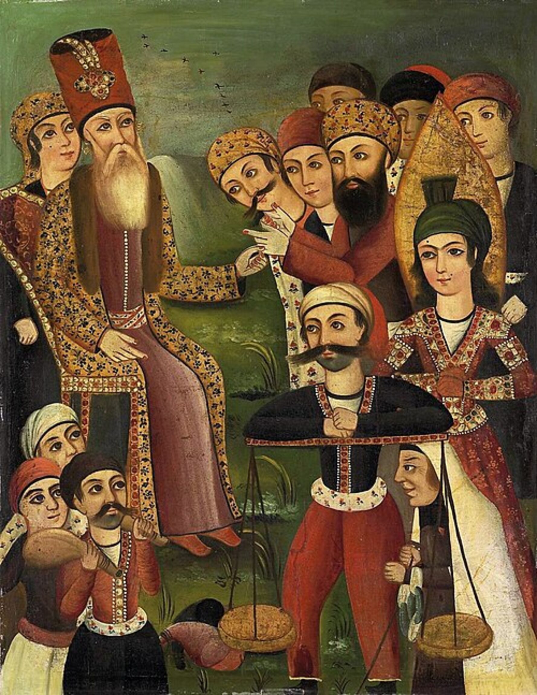 Joseph vor dem Pharao = یوسف نزد فرعون