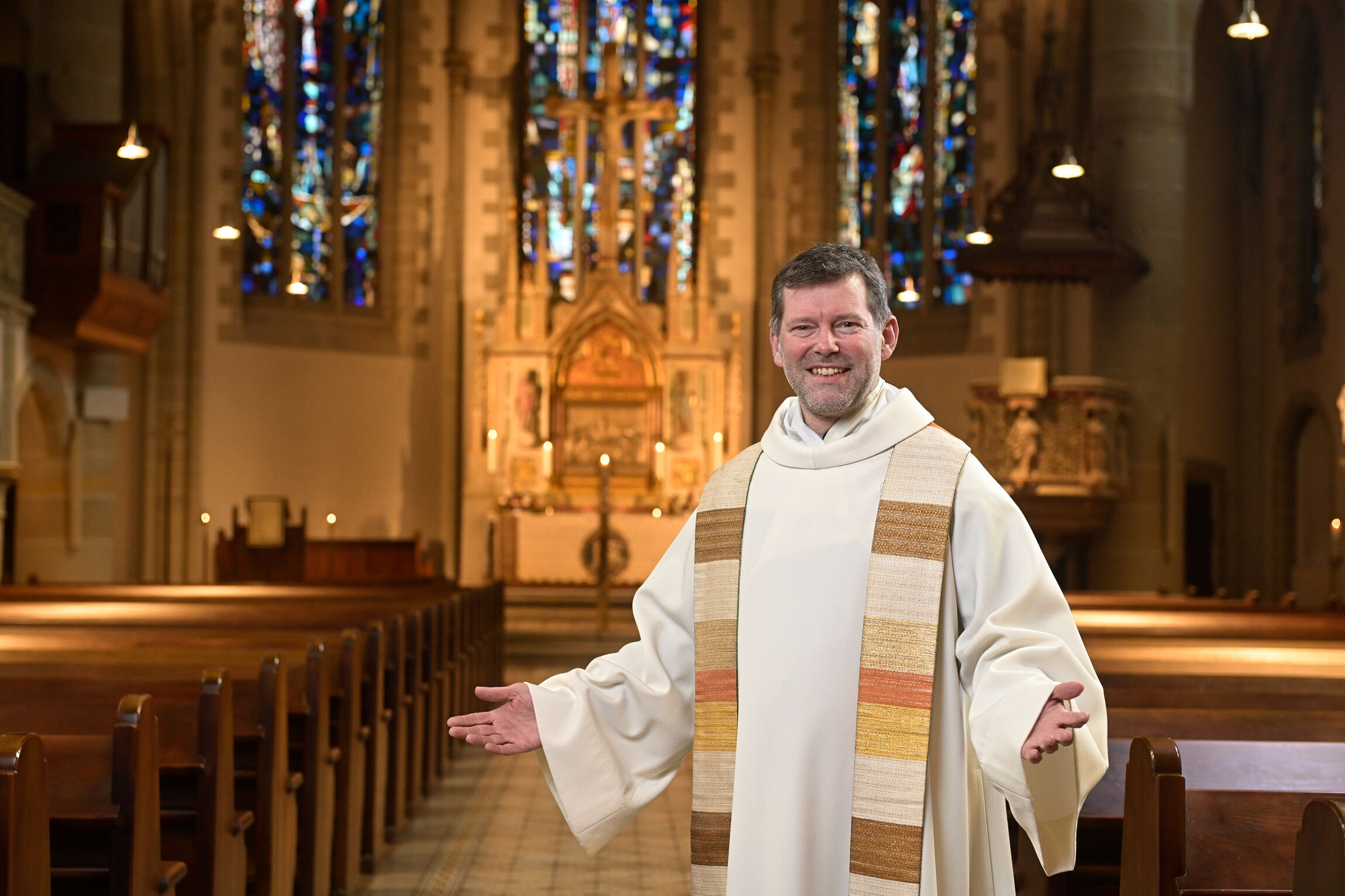 Dietmar weiß offene Arme