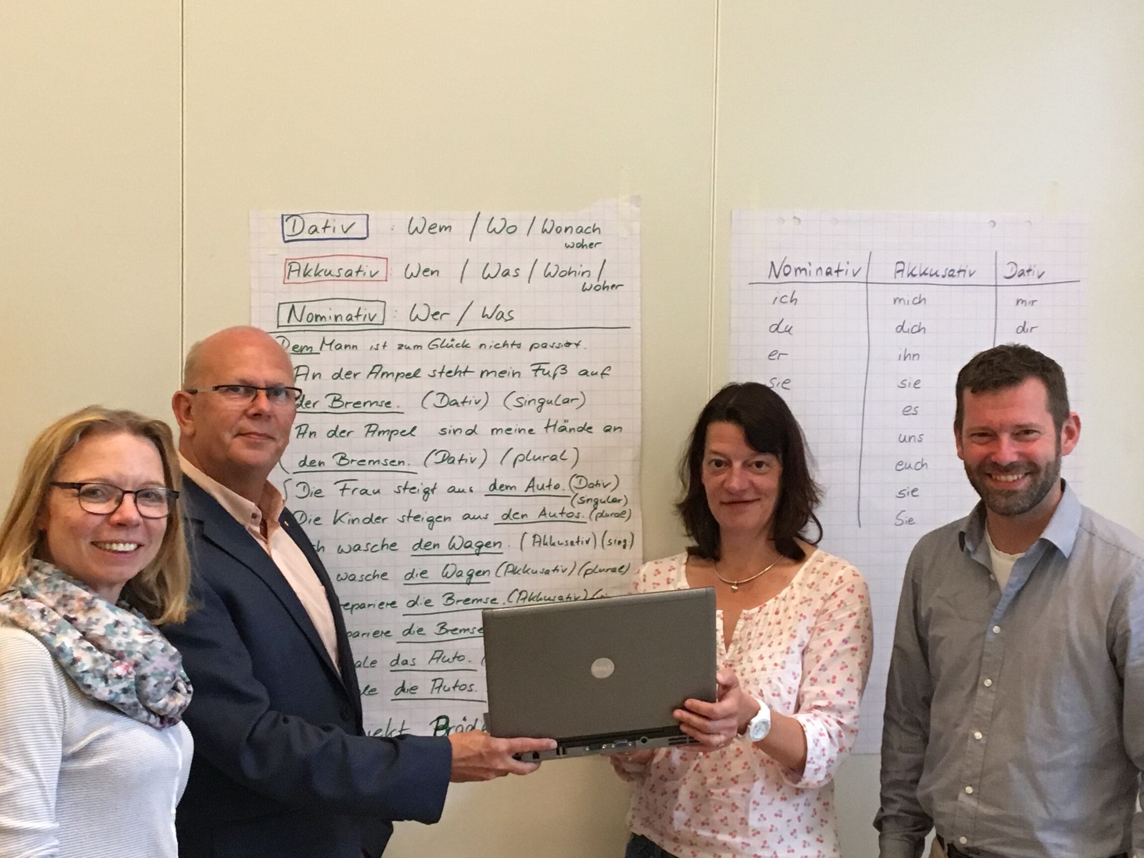 Laptop für die Integration