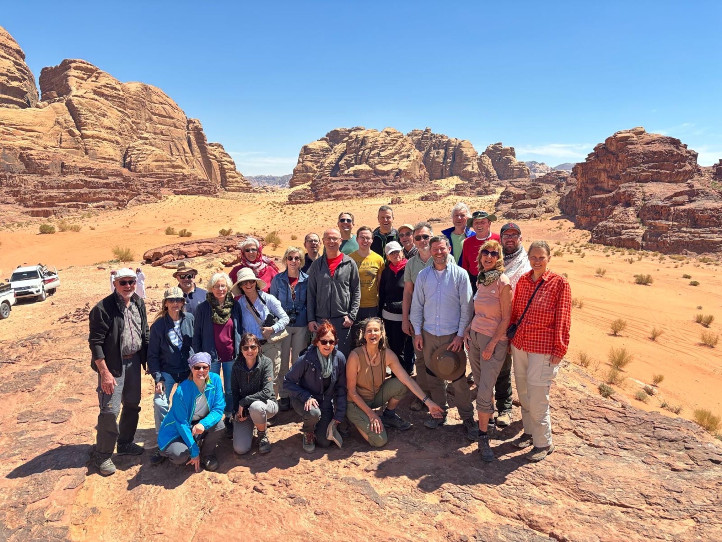 Jordanien 2024 Gruppenfoto