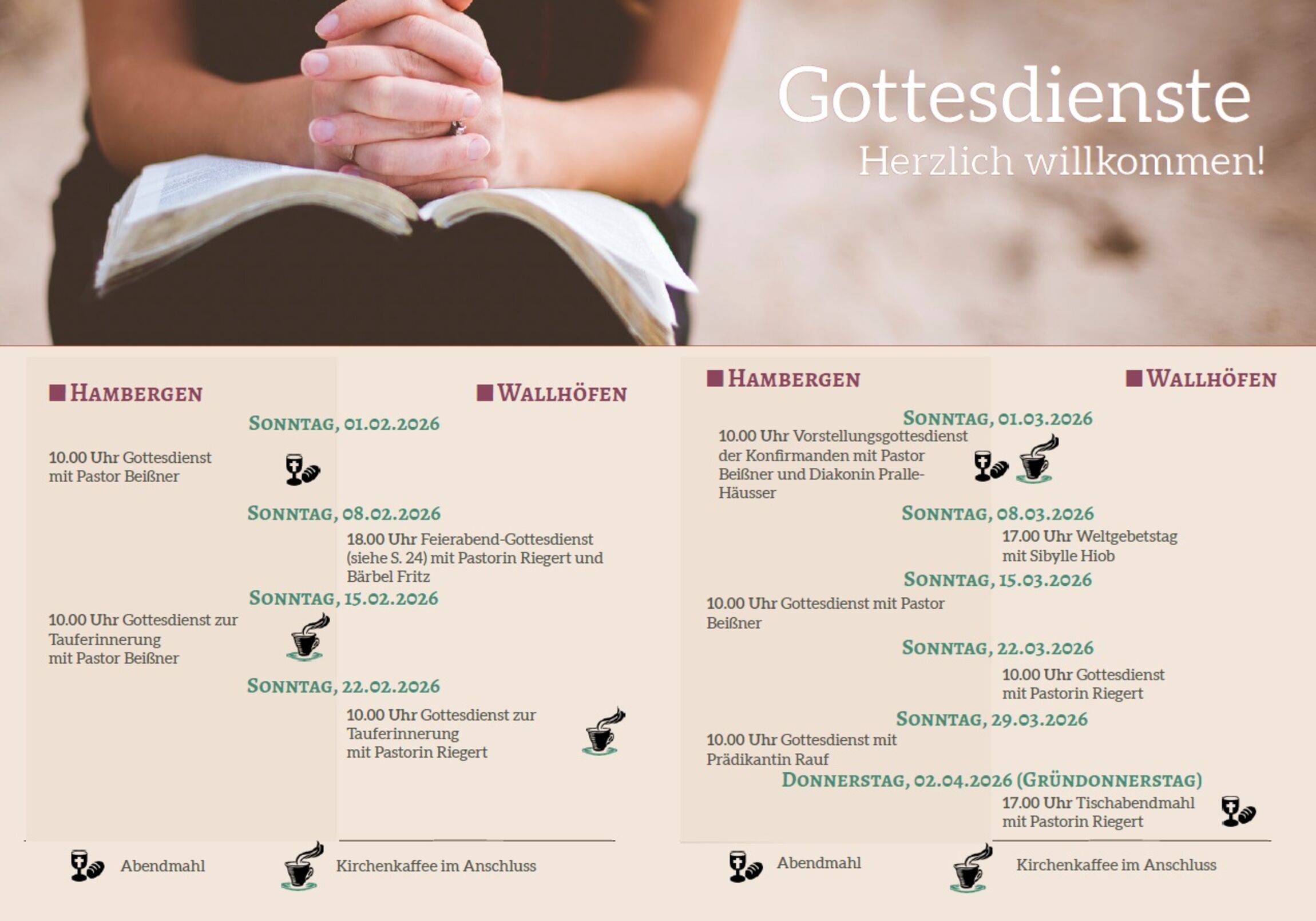 Gottesdienste