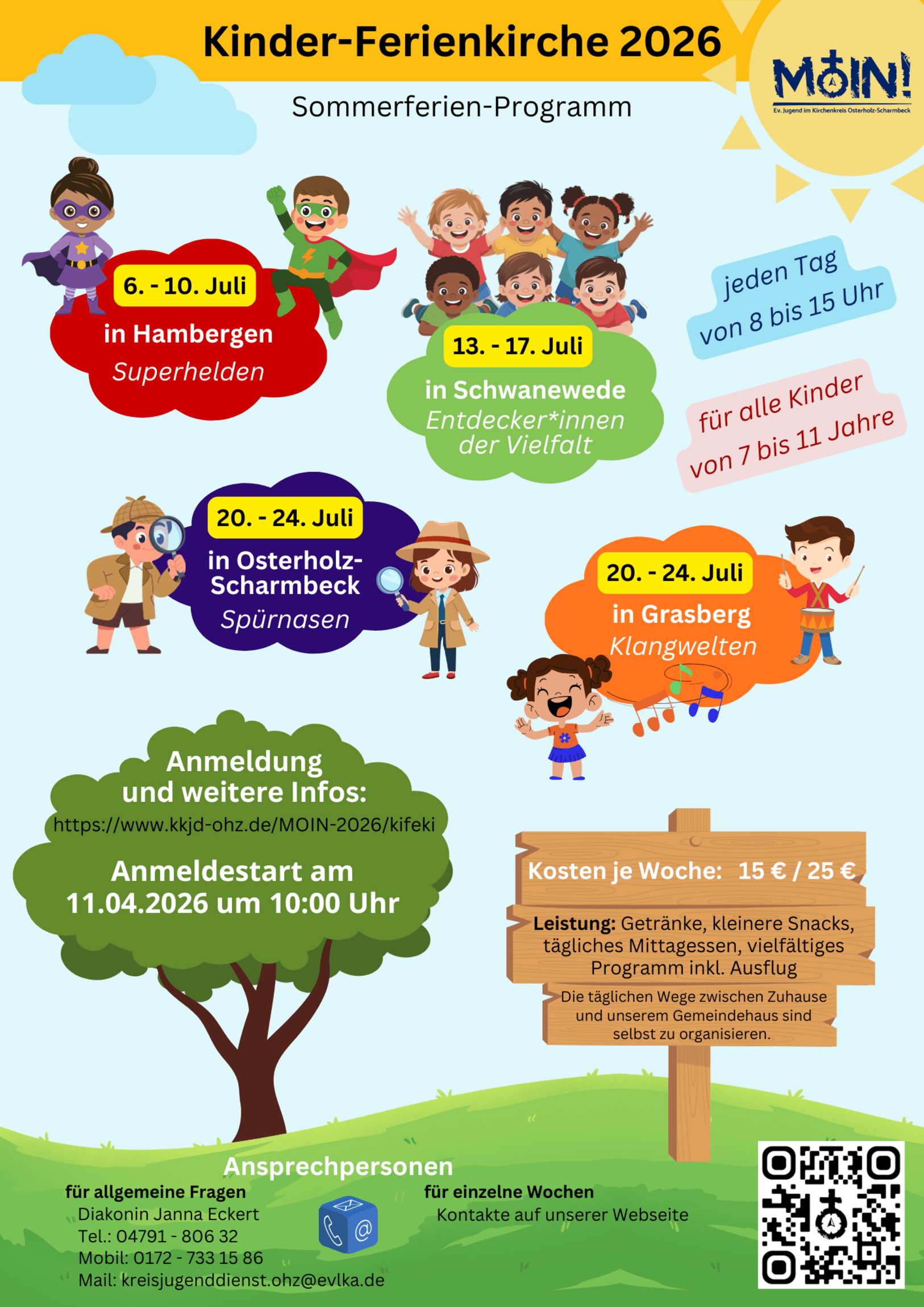 Kinder-Ferienkirche 2026