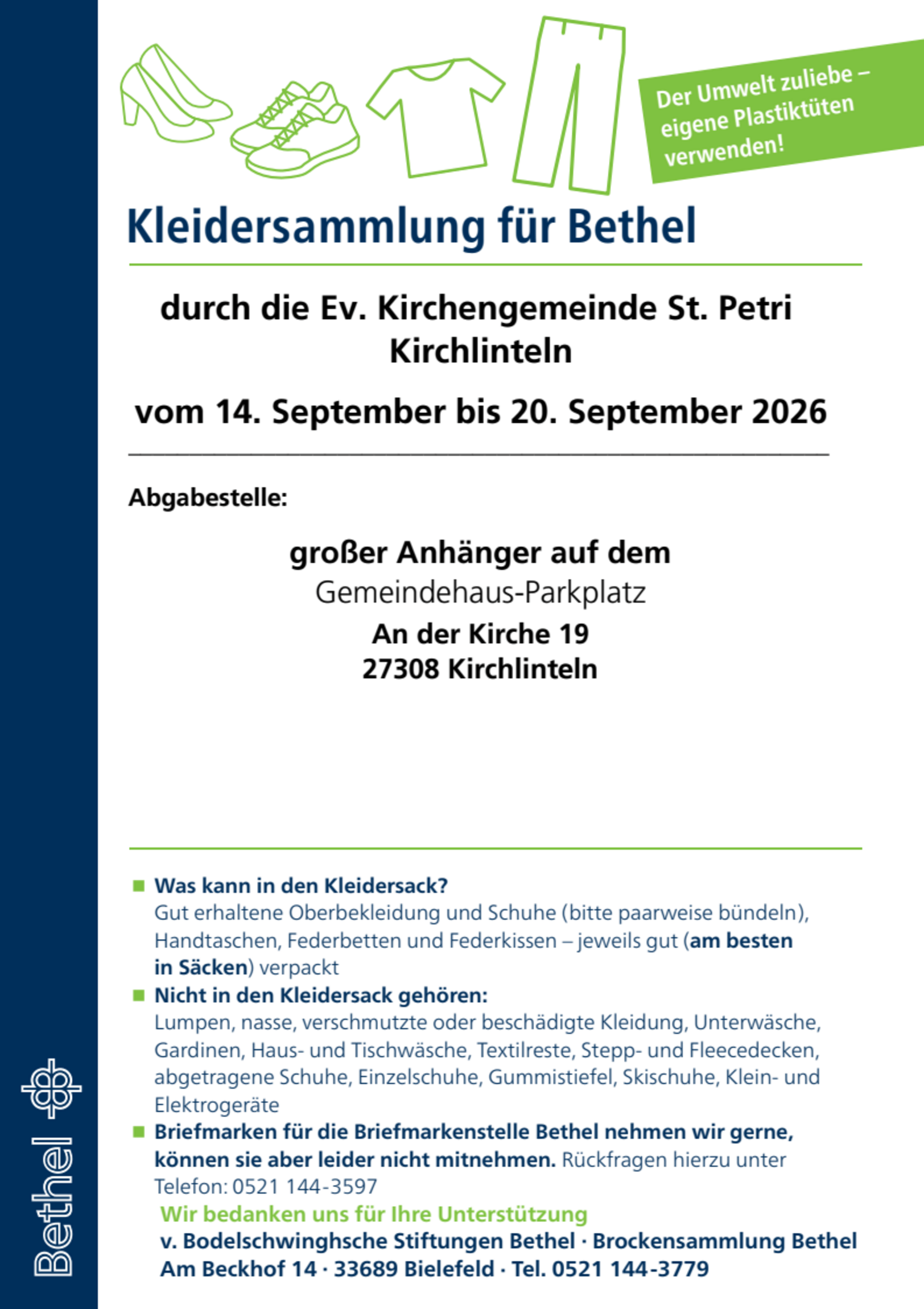 Kleidersammlung