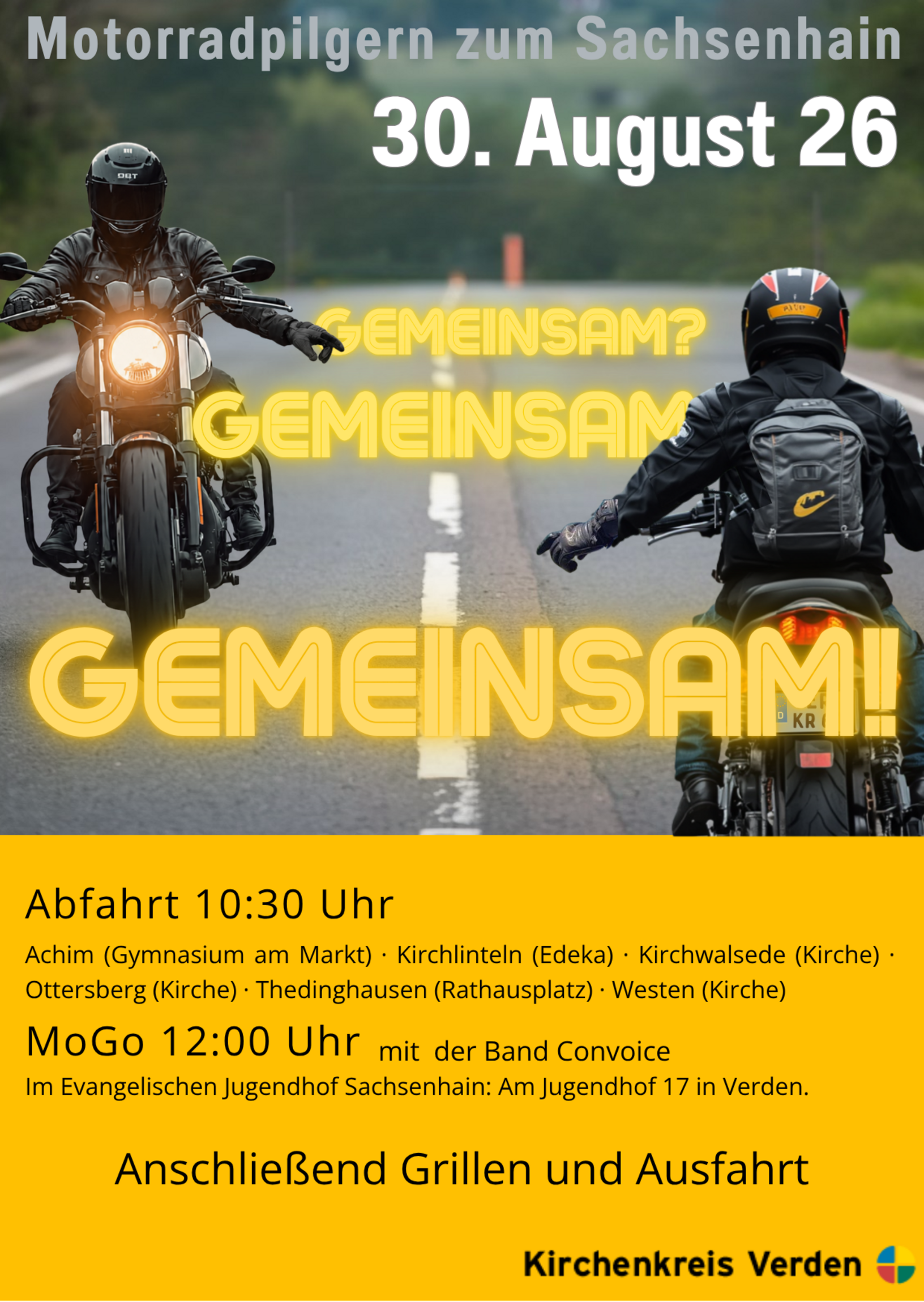 Motorrad Gottesdienst