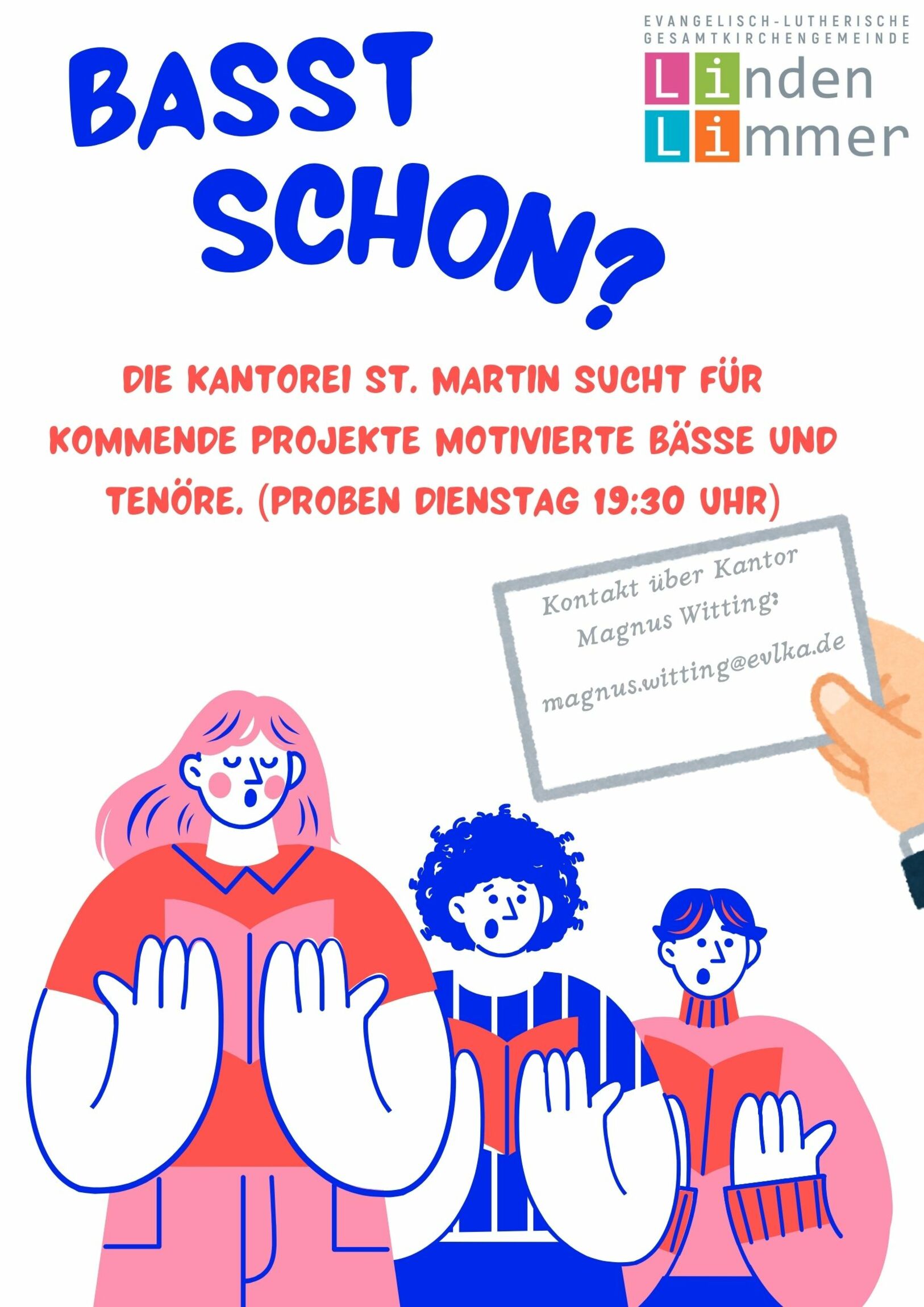 Basst Schon? Kantorei St. Martin sucht ...