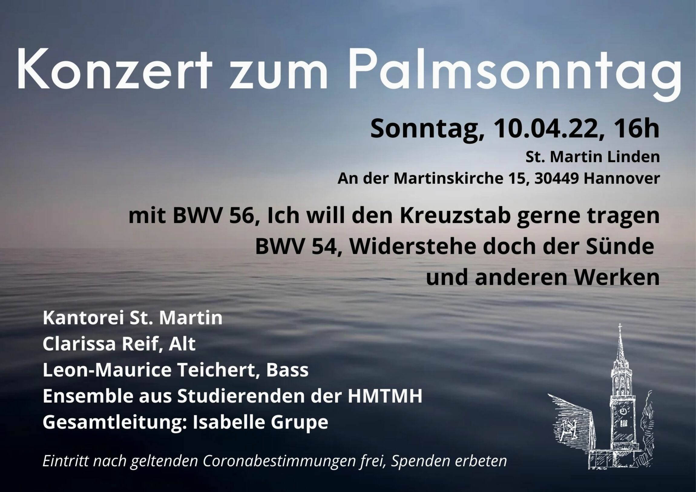 Konzert zum Palmsonntag in St. Martin 10.04.2022