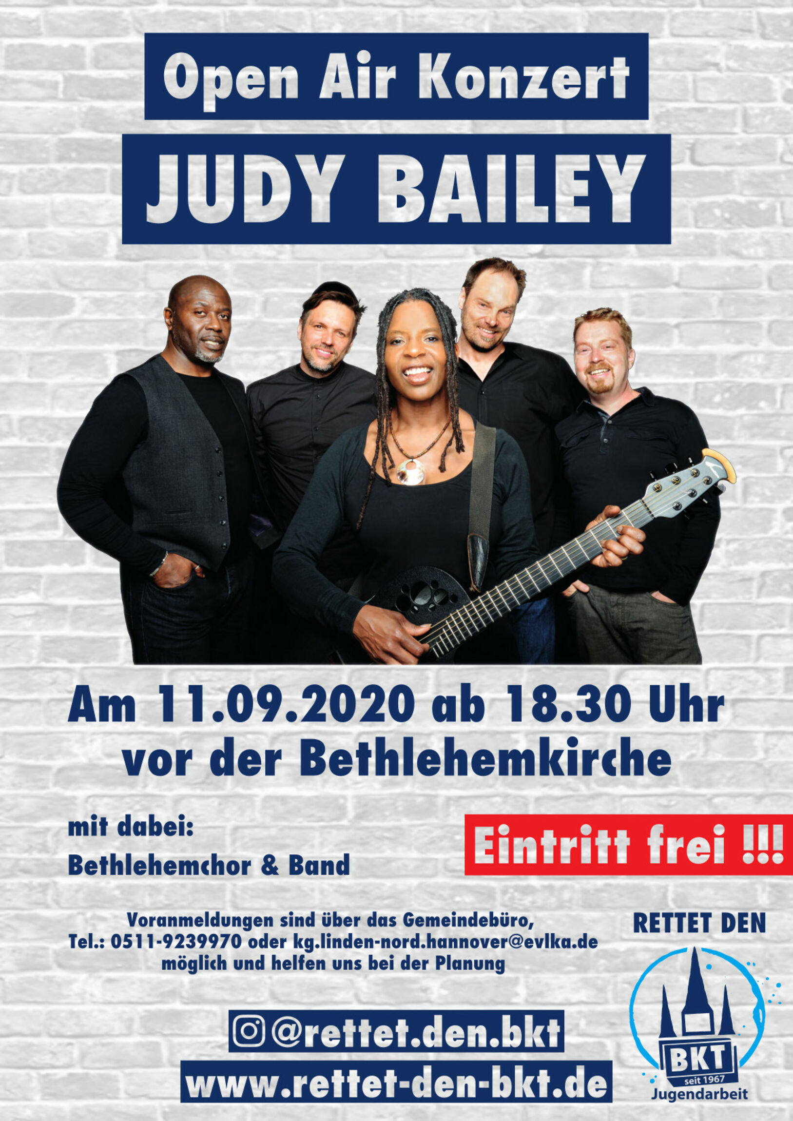 Open Air Konzert: Judy Bailey