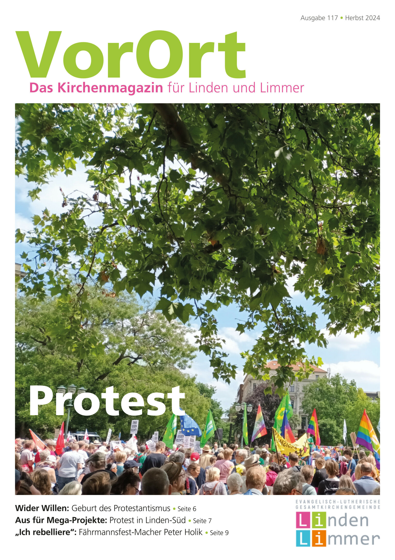 Titelbild VorOrt 117: Protest