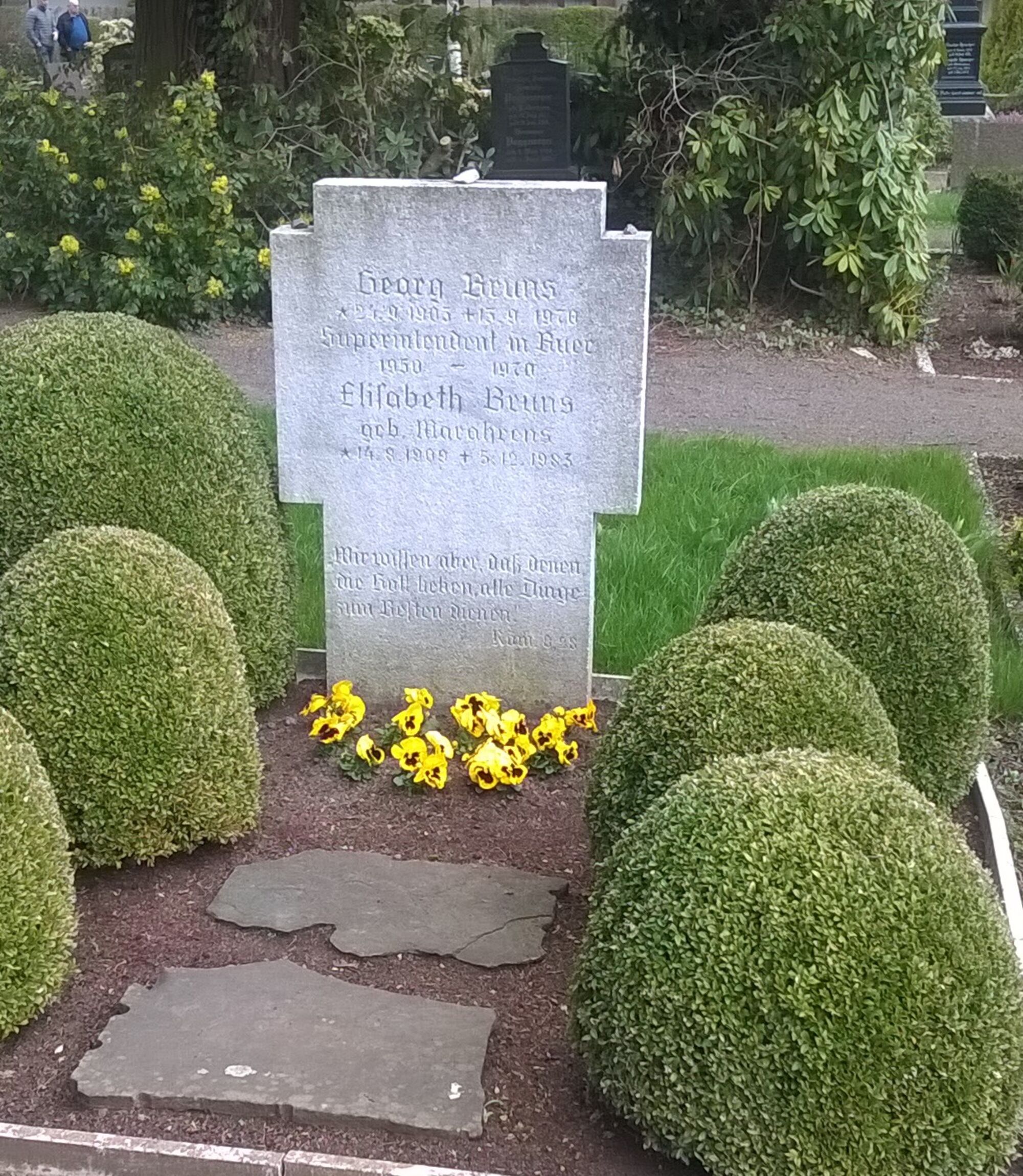 Grabstätte Bruns 2