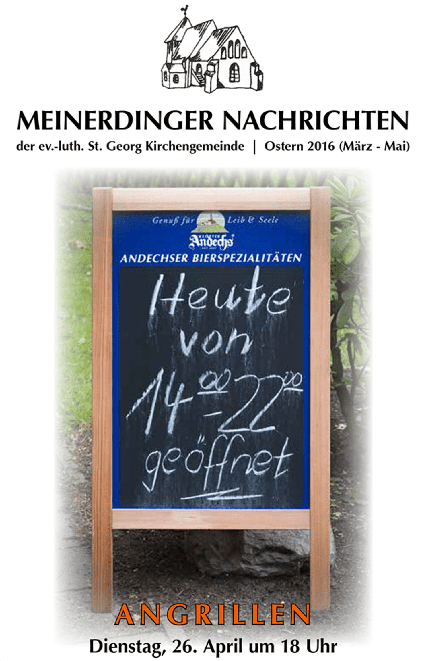 Meinerdinger Nachrichten Frühjahr 2016