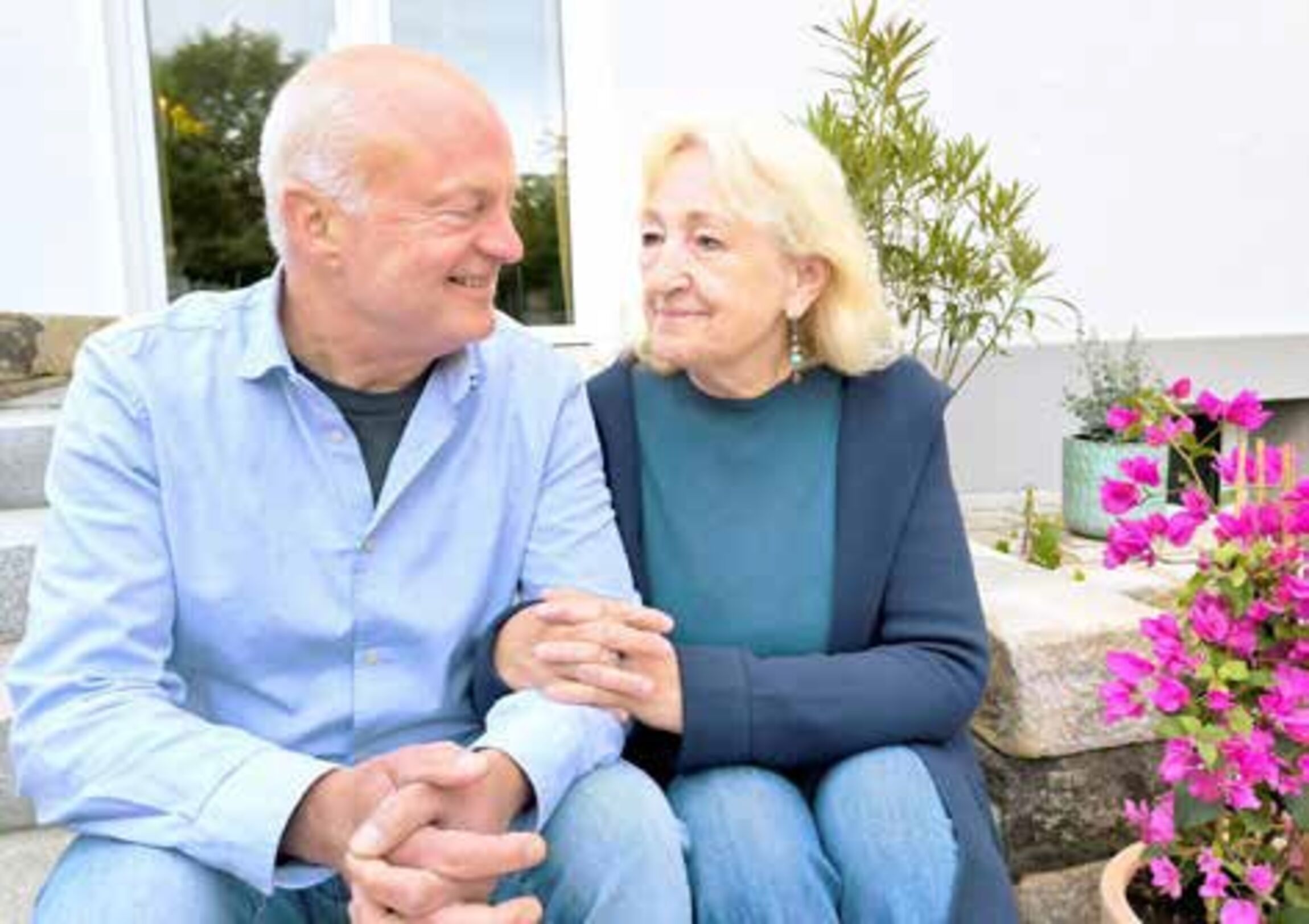 Sigrid und Thomas Terrasse