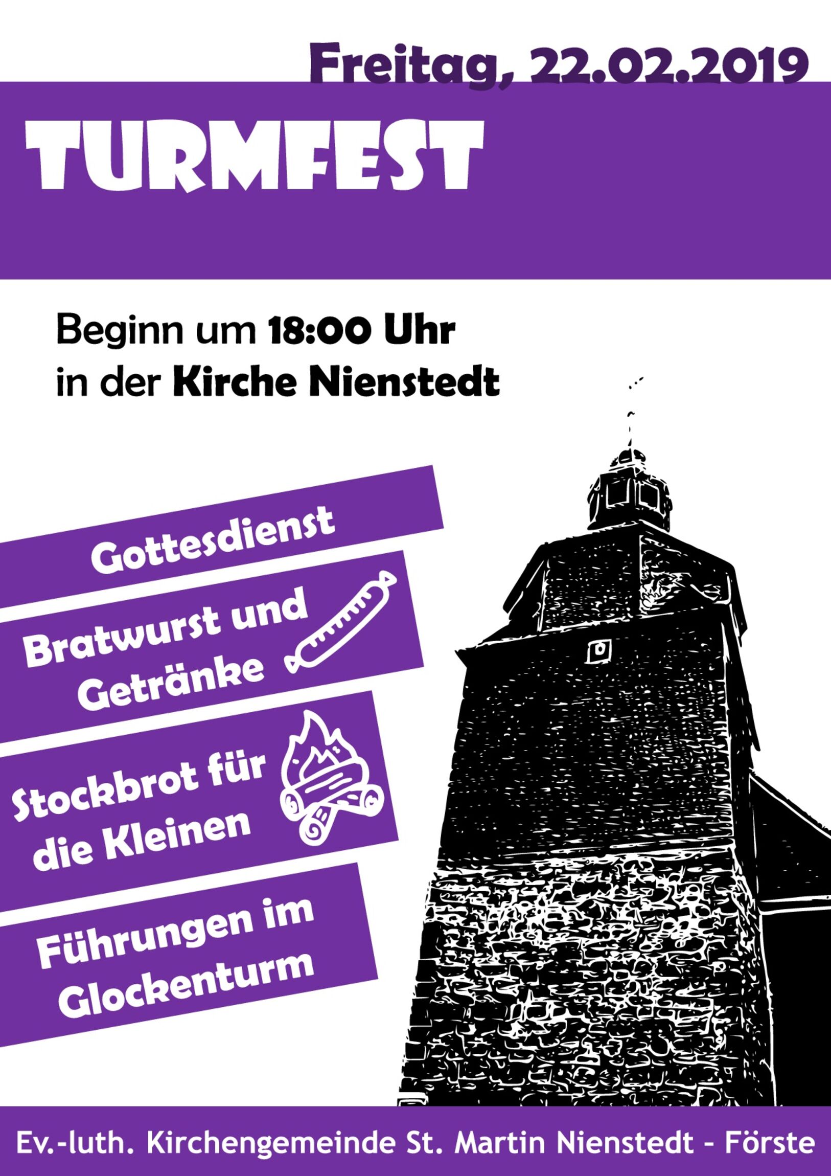 Turmfest 2019 - Plakat