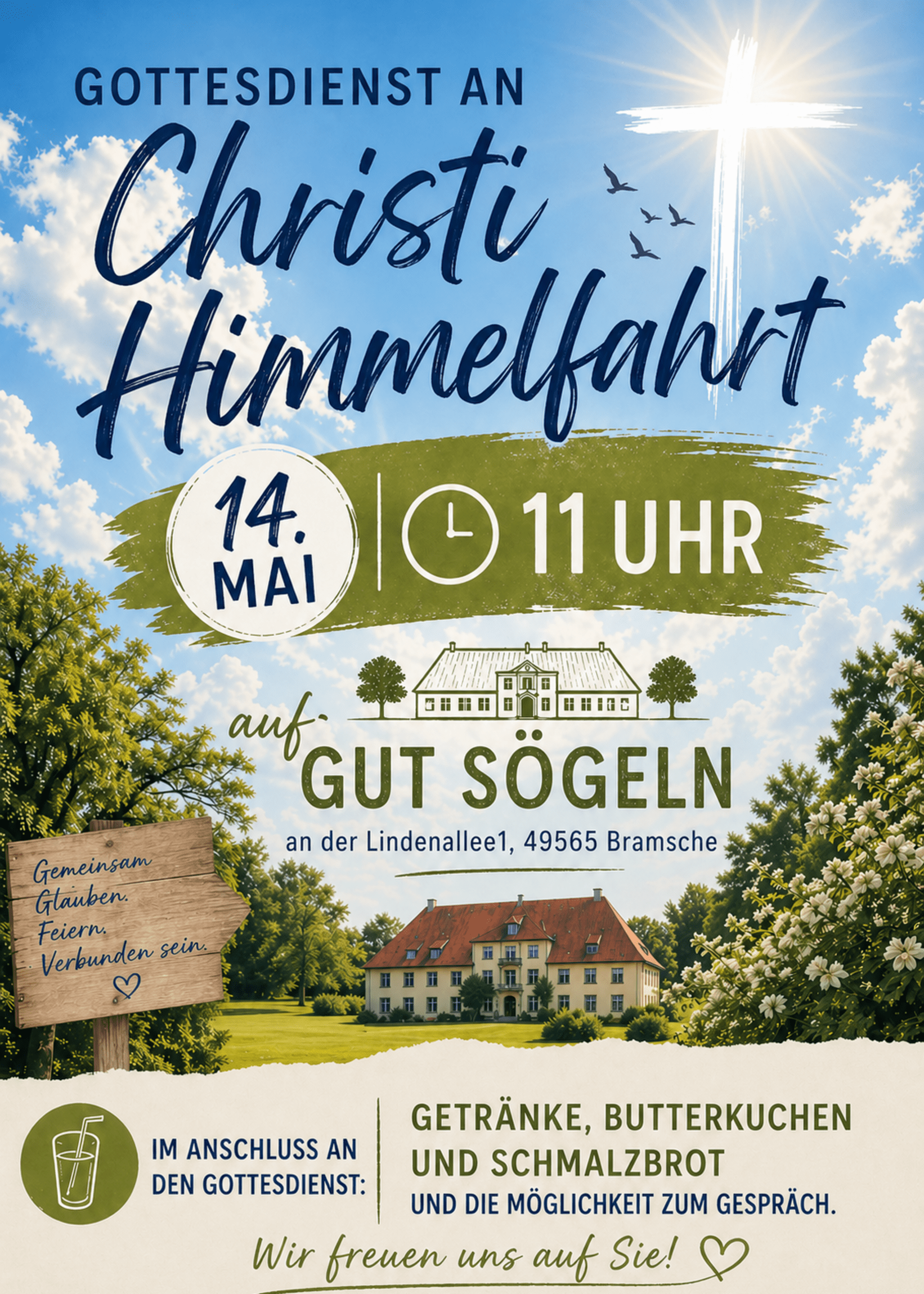 Plakat Himmelfahrt 2026