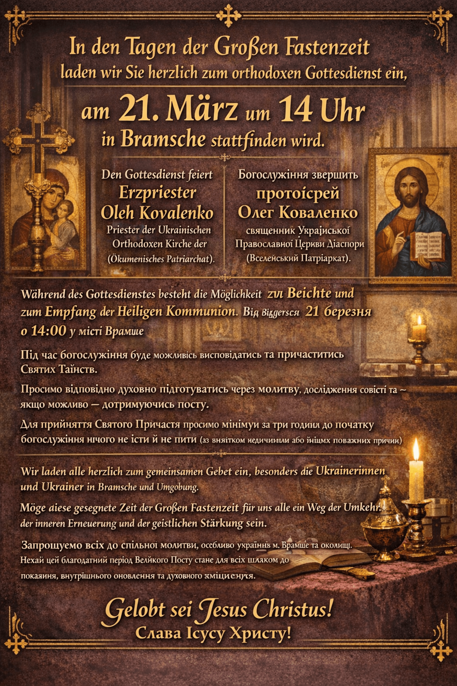 Plakat orthodoxer GD