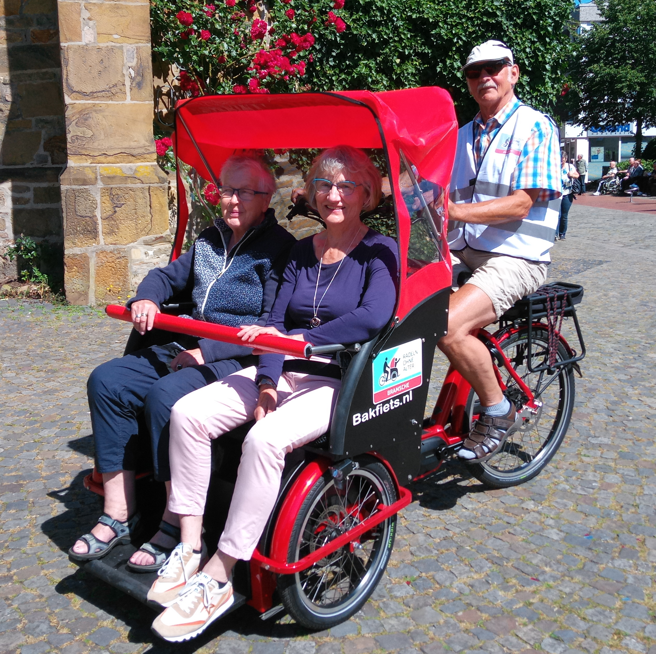 Gerda, Renate und Wim