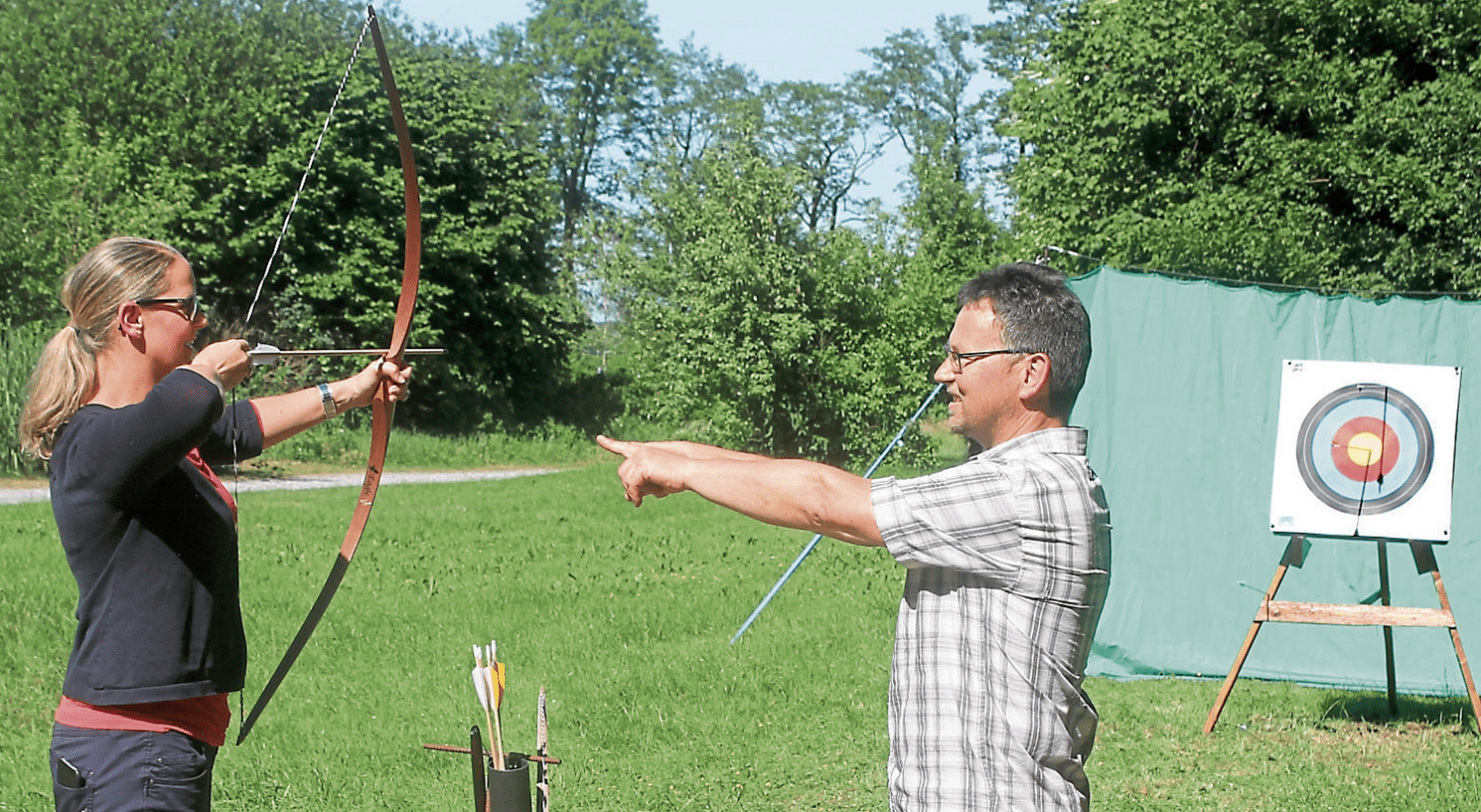 Neue Bogenschießanlage