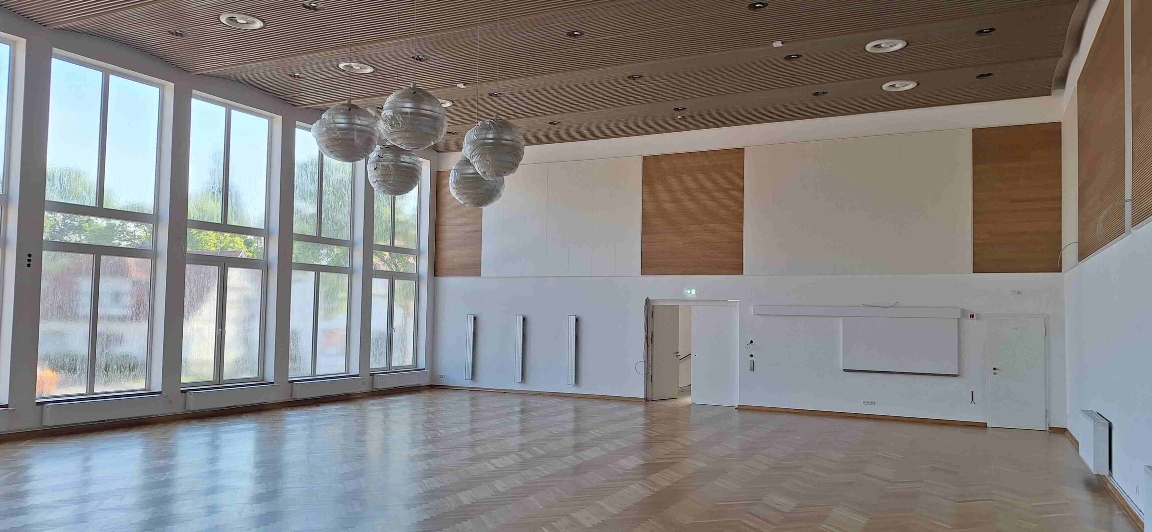 Der sanierte Gemeindesaal