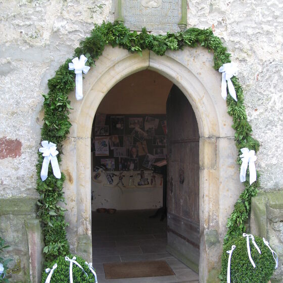 Die St. Andres Kirche wartet auf die Konfirmanden