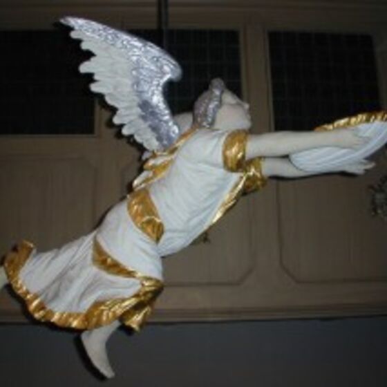 Taufengel St. Andreas Kirche Wehrstedt