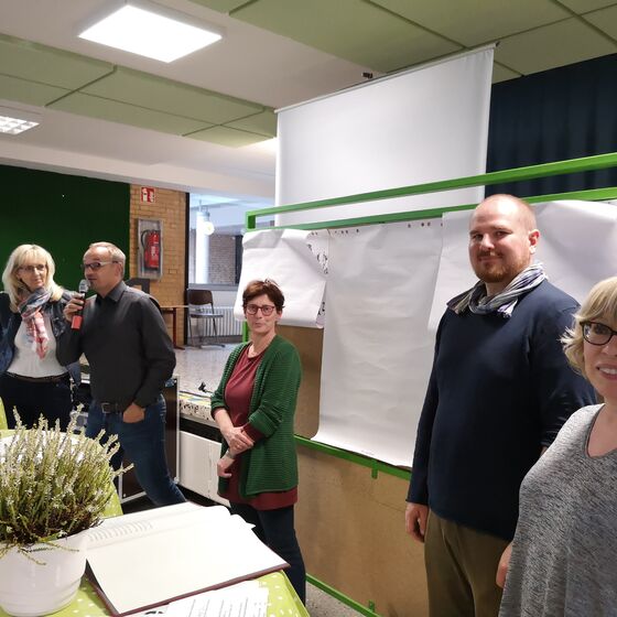 Die Moderatoren der Gründung, es fehlt Klaus Henne