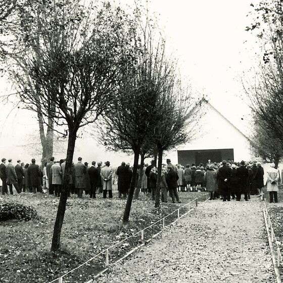 1964 Einweihung der Leichenhalle 2