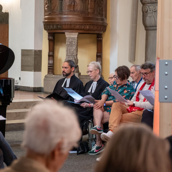 Operngottesdienst in der Markuskirche. Bild: F. Gartmann / EMA