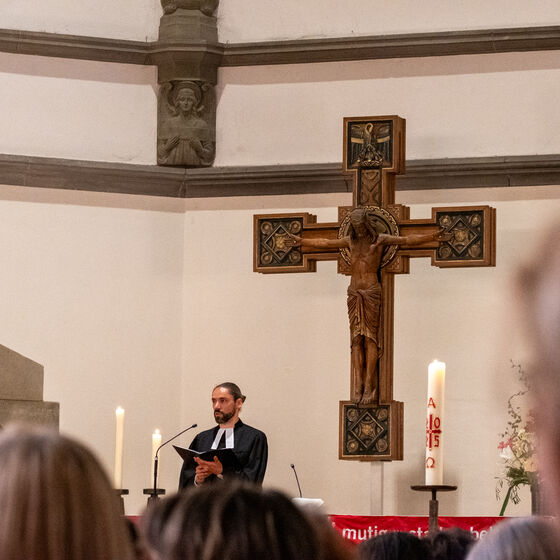 Operngottesdienst in der Markuskirche. Bild: F. Gartmann / EMA