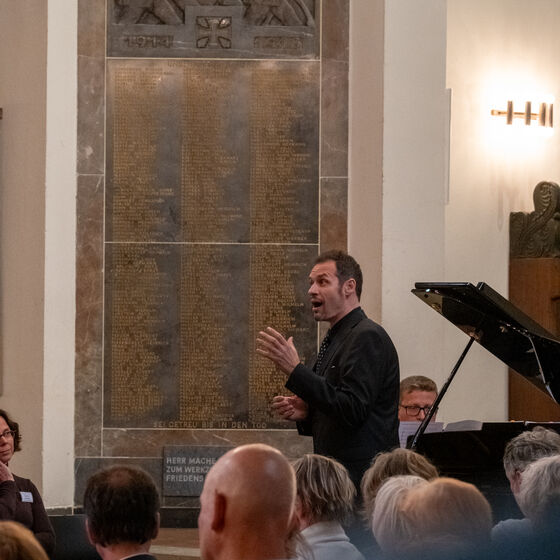 Operngottesdienst in der Markuskirche. Bild: F. Gartmann / EMA