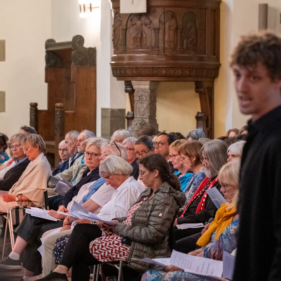Operngottesdienst in der Markuskirche. Bild: F. Gartmann / EMA