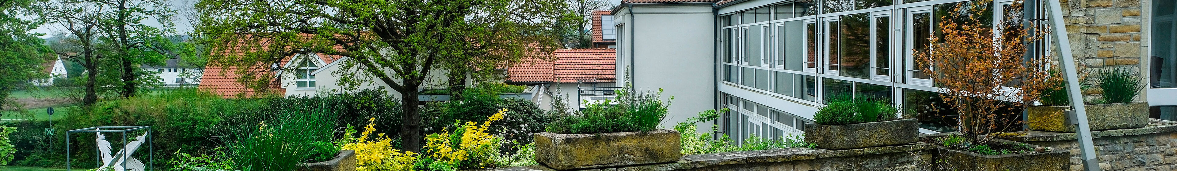 Terassenblick auf die Galerie