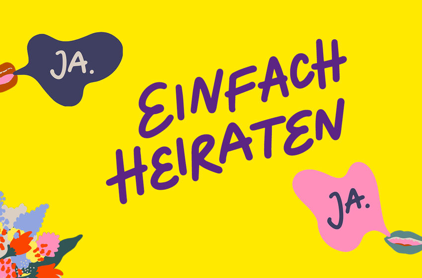 einfach heiraten
