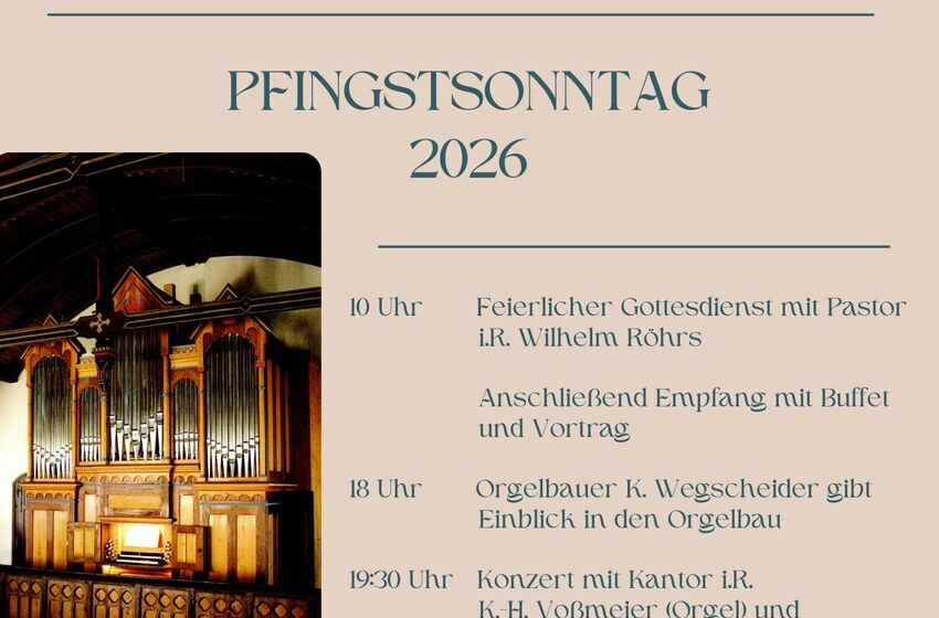 Orgeljubiläum