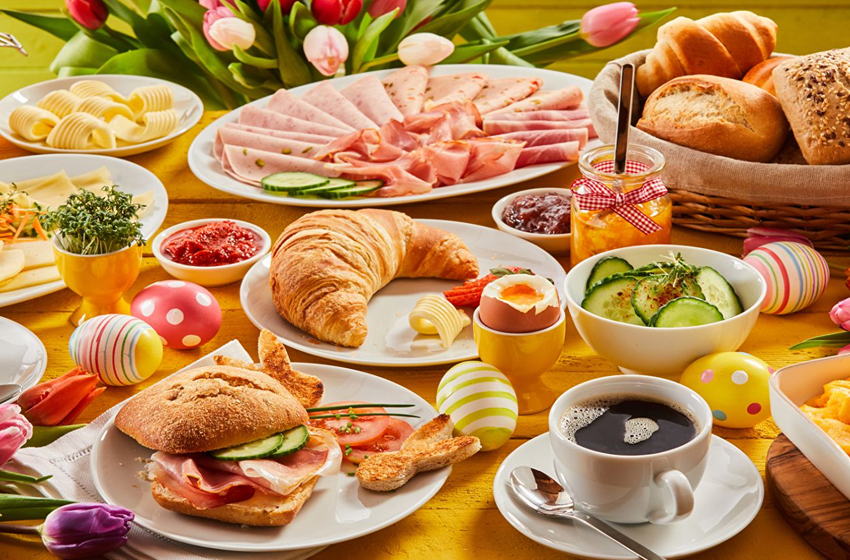 Osterfrühstück