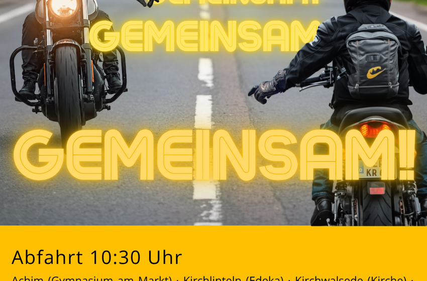 Motorrad Gottesdienst