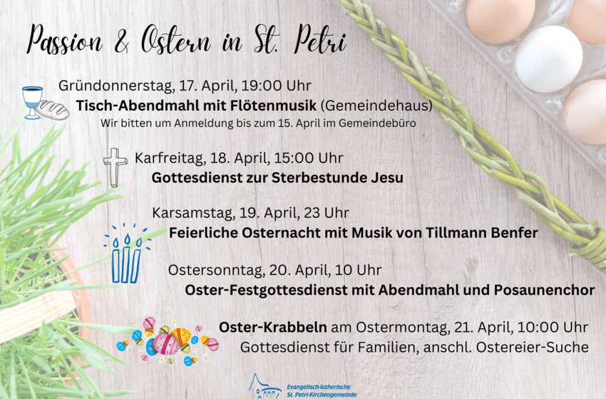 Ostern in St. Petri 2025