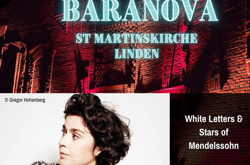 Konzertplakat Marina Baranova St. Martin 01.11.2025