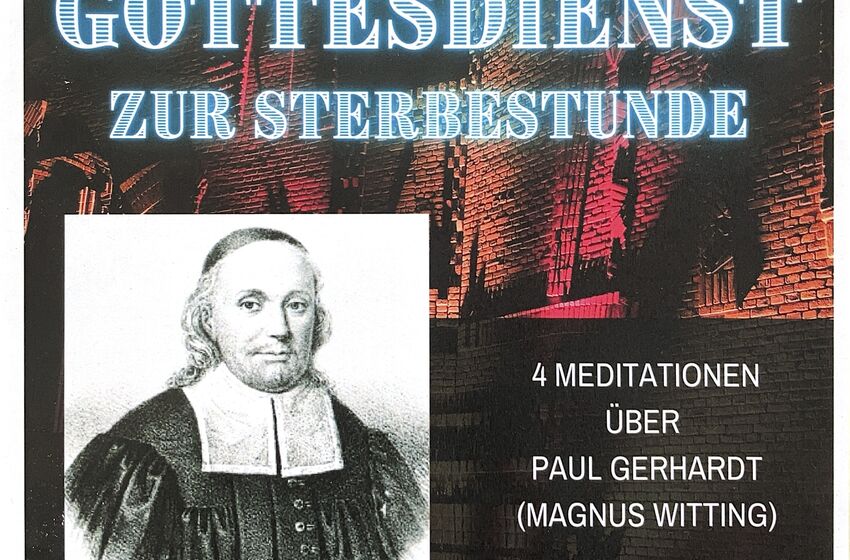 Plakat Karfreitag 03.04.2026 - Gottesdienst zur Sterbestunde