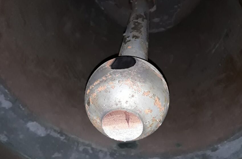 15.02.2019 - defekter Glockenschlägel