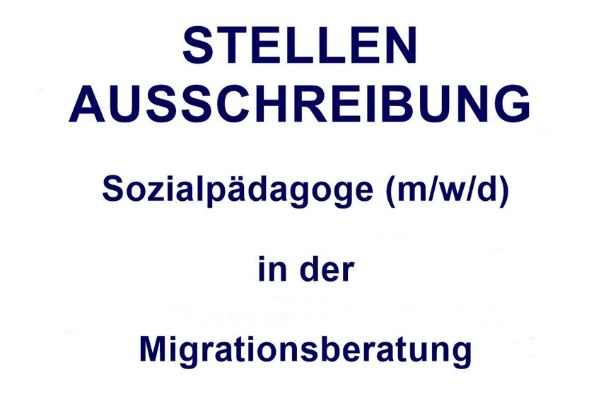 ausschreibung sozpäd migrationsberatung