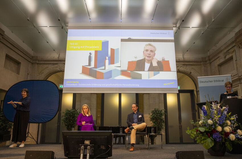Bild Ethikrat Tagung Einsamkeit