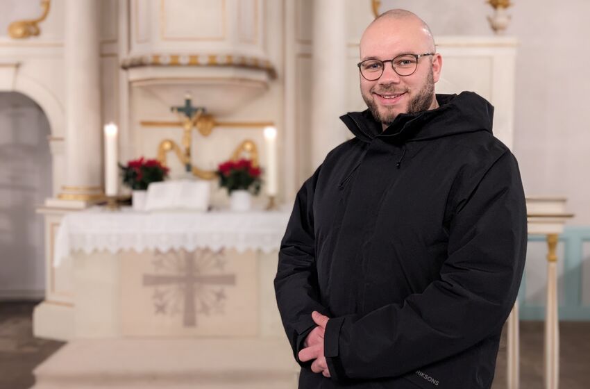 Portrait Albrecht in Horster Kirche