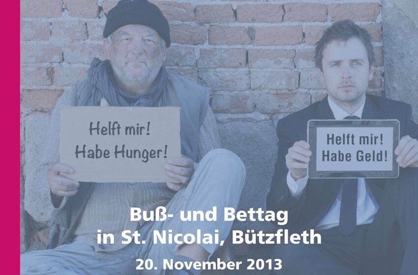 Plakat Buß-und Bettag