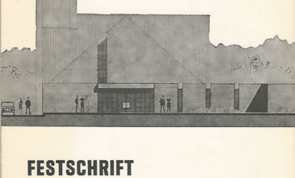 Deckblatt der Festschrift Kircheneinweihung 1980